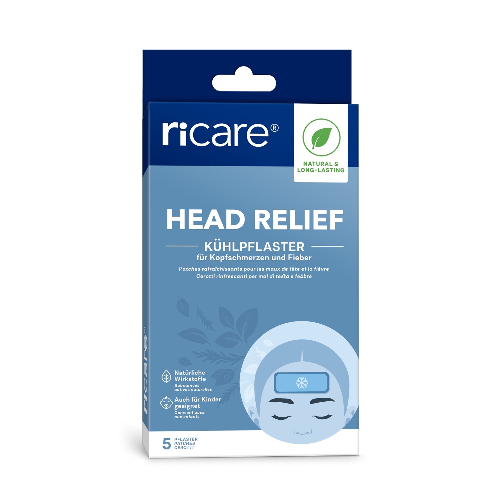 Head Relief Kühlpflaster - 5 Pflaster