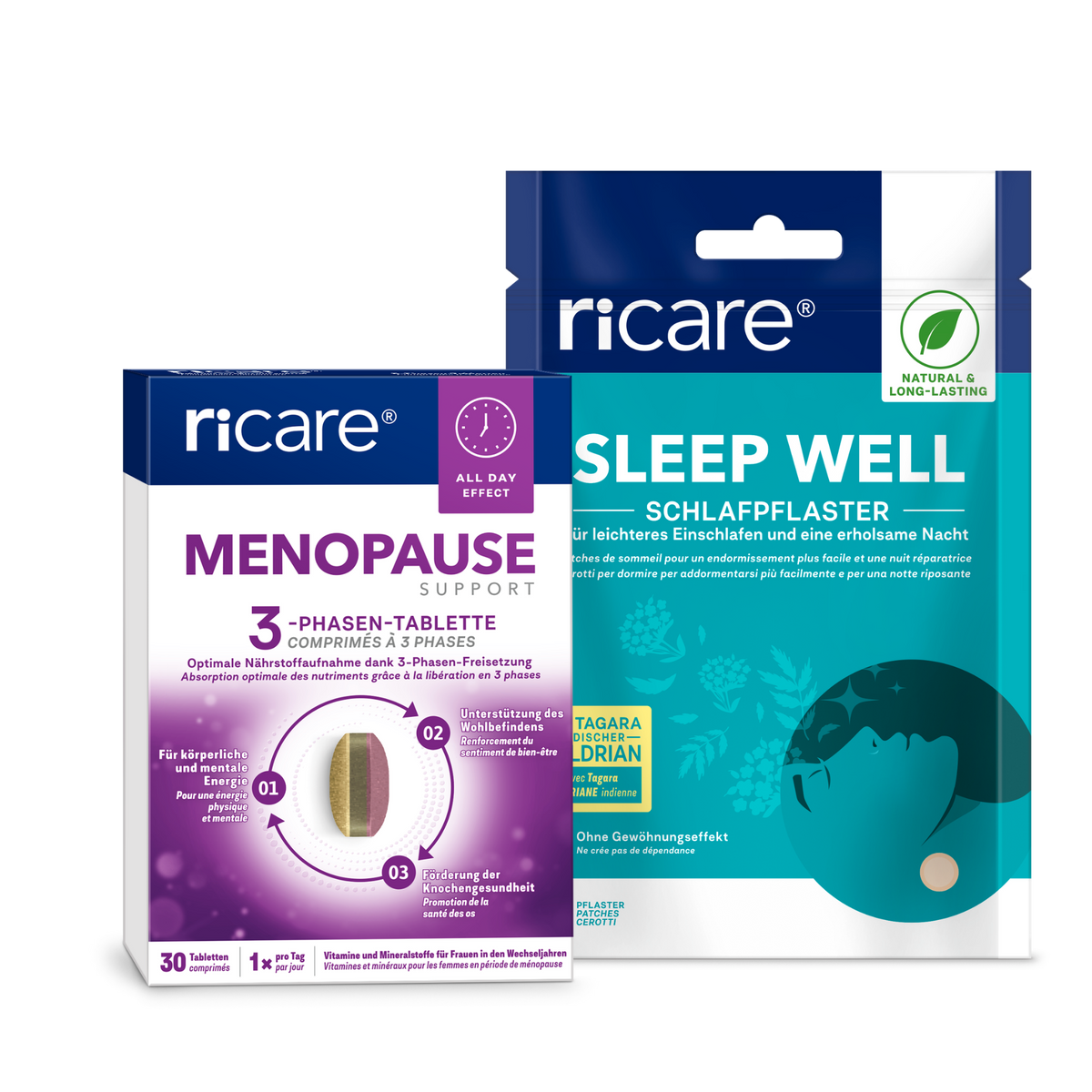 Menopause Bundle – Menopause Support + Sleep Well Schlafpflaster