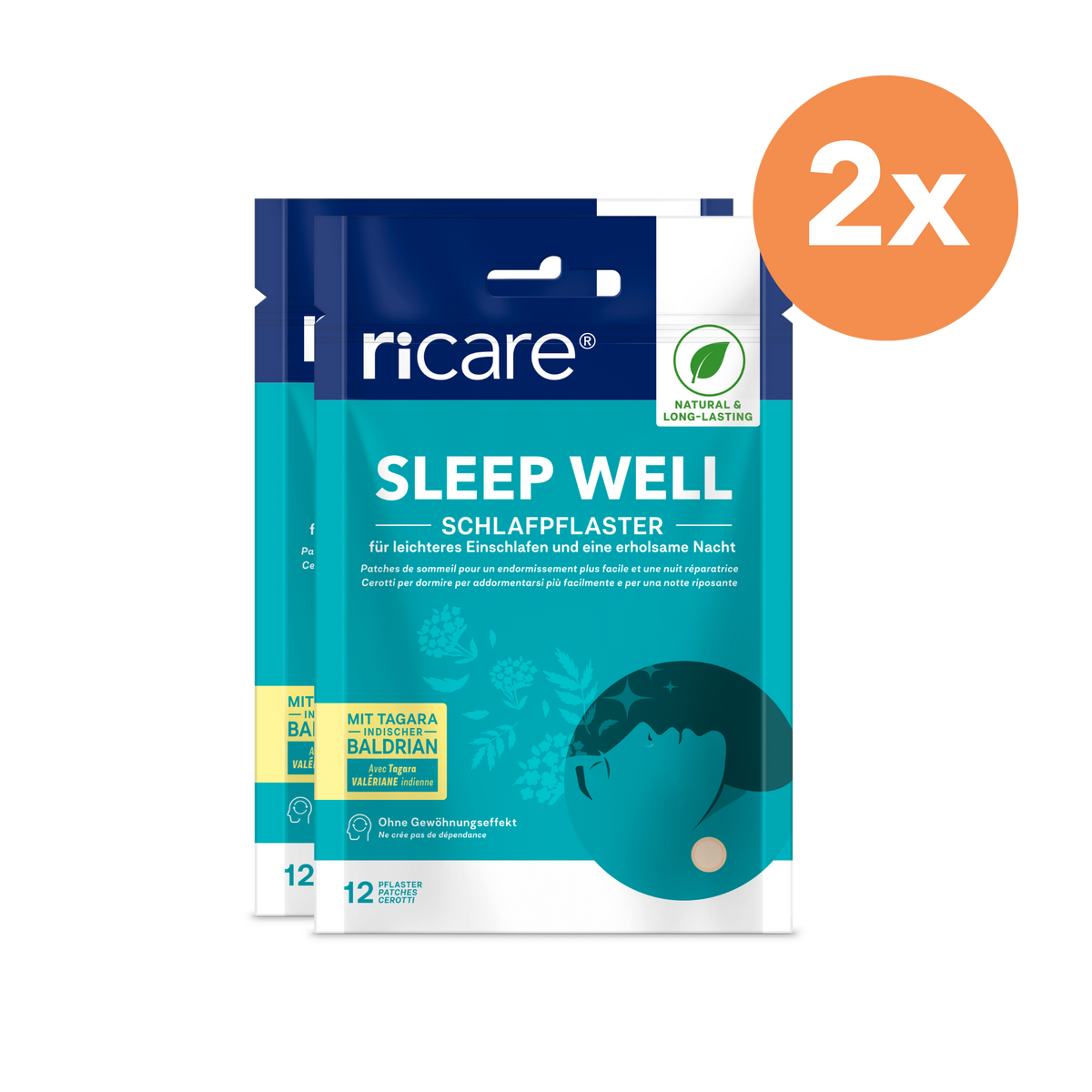 Sleep Well Sleep Patches – 2-Pack